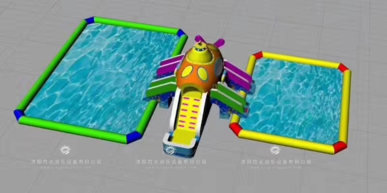 三亚深海潜艇儿童乐园充气游泳池
